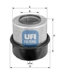 UFI 27.990.00 Air Filter