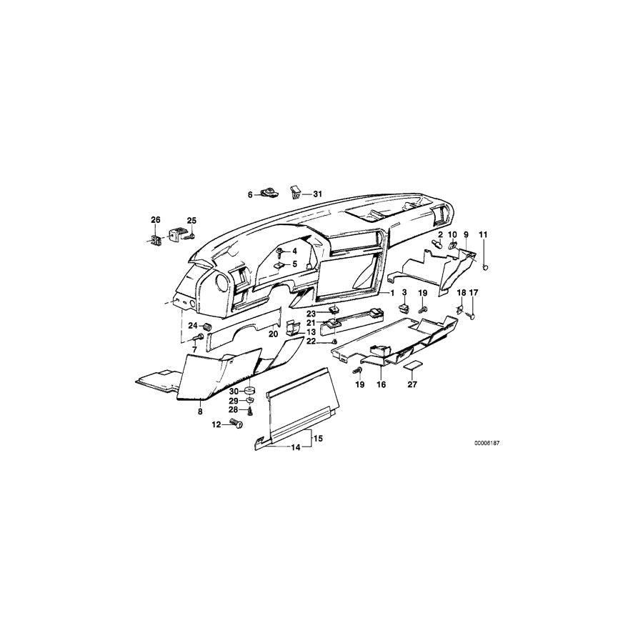 Genuine BMW Mini 51161943121 R50 E34 Spacer (Inc. 525ix) | ML Performance UK Car Parts