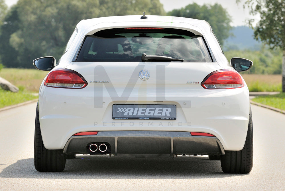 Rieger 00099253 VW 13 Mk3 Scirocco Rear Diffuser 1 | ML Performance UK Car Parts