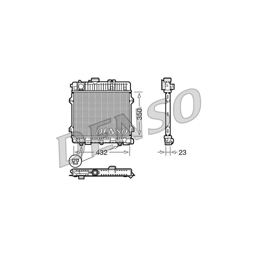 Denso DRM05028 Drm05028 Engine Radiator | ML Performance UK