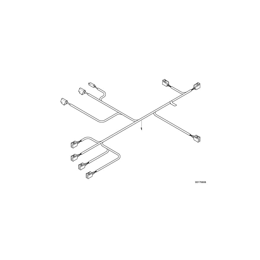 Genuine BMW 61126933556 E61 E60 Wiring Set Seat Drive, Right (Inc. 530xd, 530xi & 540i) | ML Performance UK Car Parts