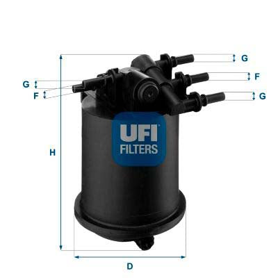 UFI 24.086.00 Fuel Filter