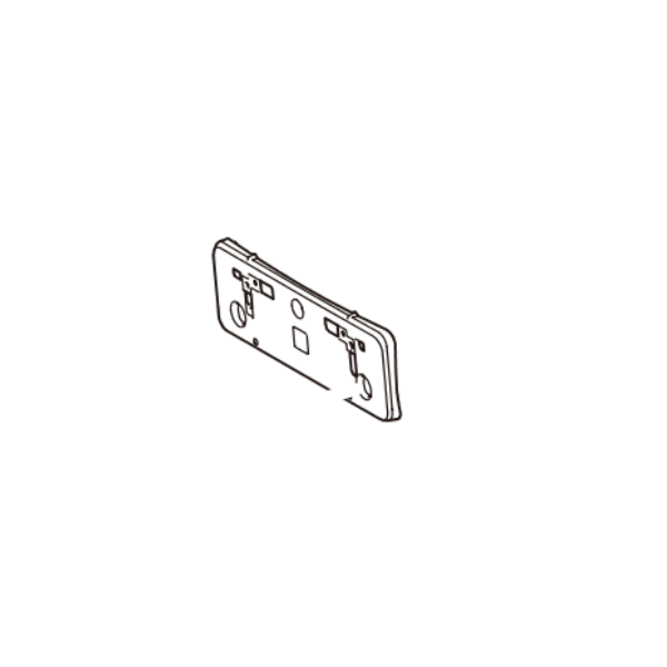 Genuine Lexus 52114-78020 NX Phase 1 Number Plate Bracket