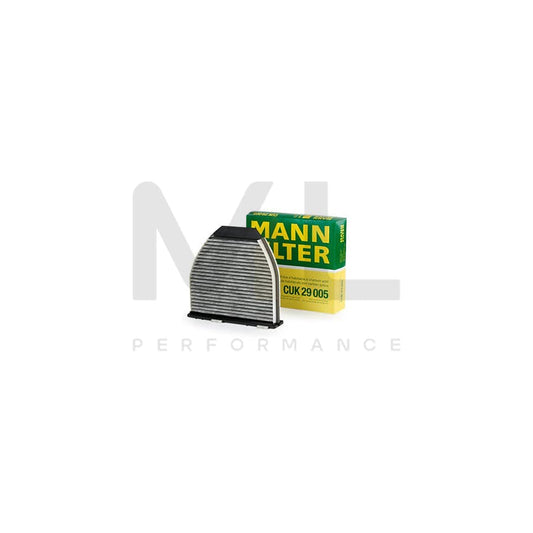 MANN-FILTER CUK 29 005 Pollen filter Activated Carbon Filter | ML Performance Car Parts