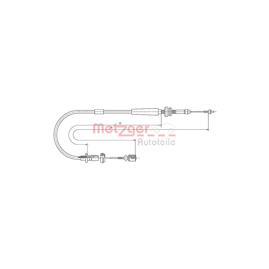 METZGER 10.1011 Throttle Cable | ML Performance UK Car Parts