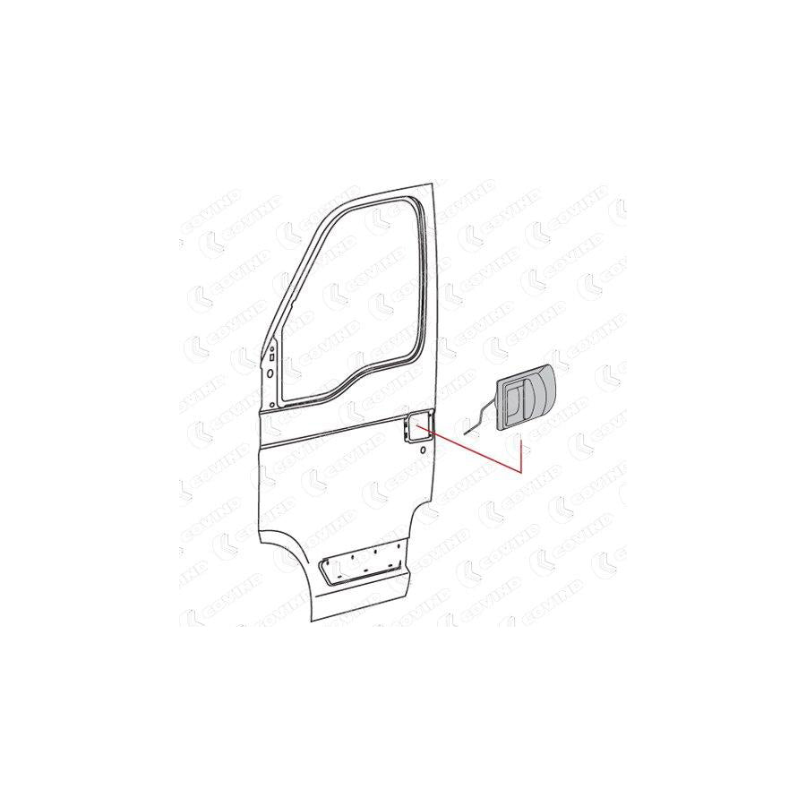 Covind C39/195 Door Handle | ML Performance UK