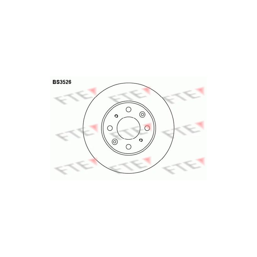 Fte BS3526 Brake Disc | ML Performance UK Car Parts