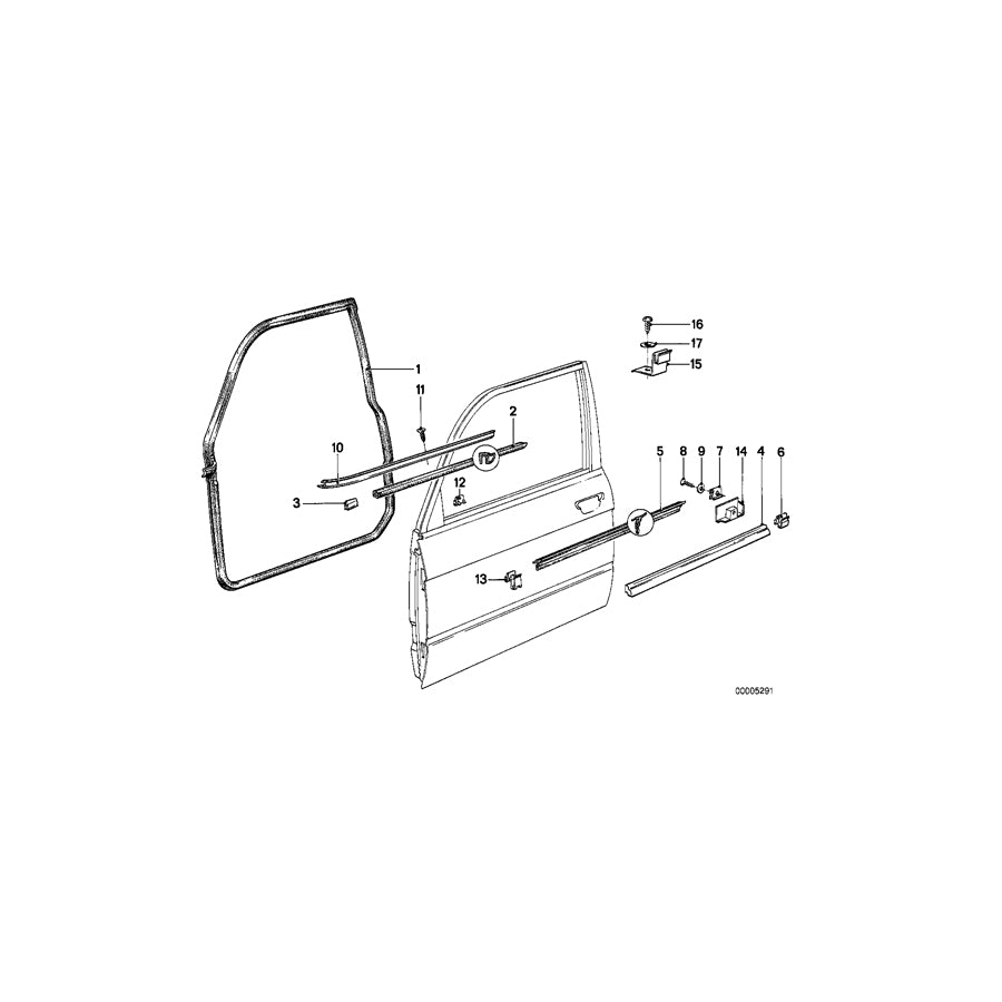 Genuine BMW 51211879099 E28 Clamp (Inc. 525i) | ML Performance UK Car Parts