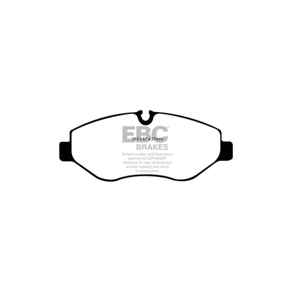 EBC DP61926 Mercedes-Benz VW Greenstuff Front Brake Pads - Brembo/Bosch Caliper 2 | ML Performance UK Car Parts