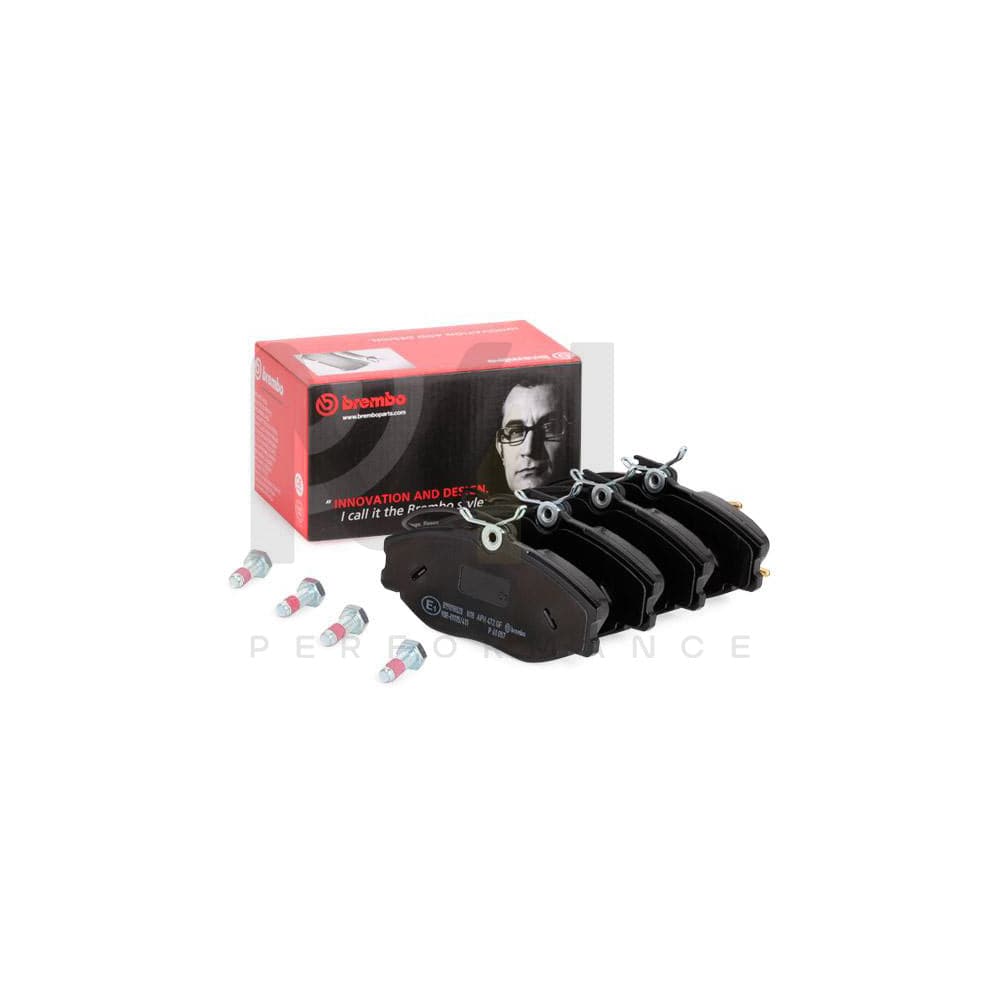 Brembo P 61 057 Brake Pad Set With Brake Caliper Screws | ML Performance Car Parts