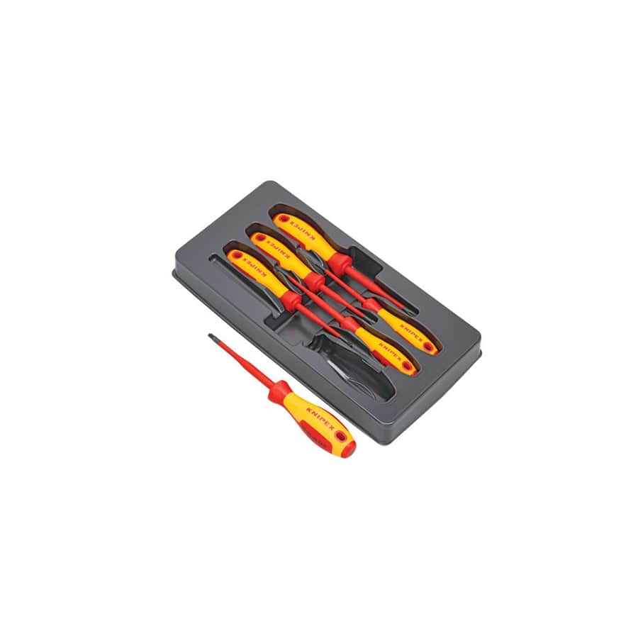 Knipex KPX002012V05 VDE Screwdriver Set, 6 Piece | ML Performance UK