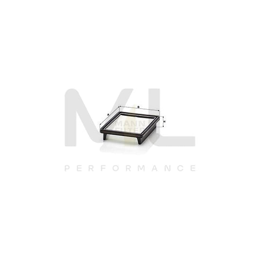 MANN-FILTER C 20 017 Air Filter Filter Insert | ML Performance Car Parts