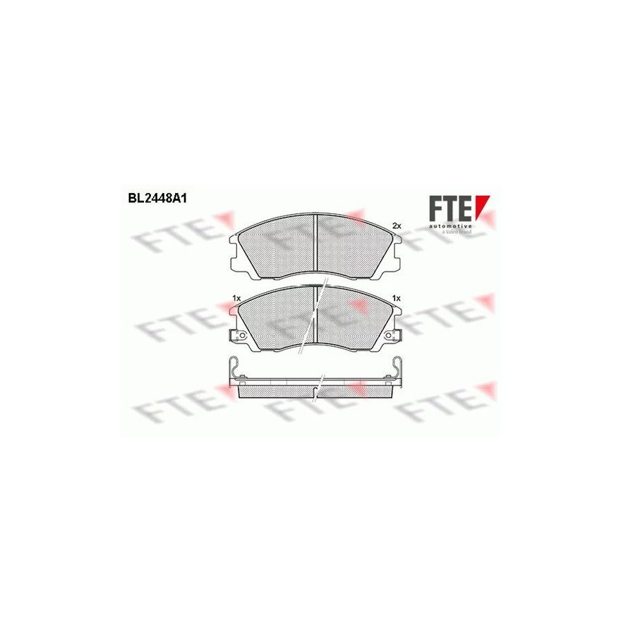 Fte 9010741 Brake Pad Set For Hyundai Terracan (Hp) | ML Performance UK Car Parts