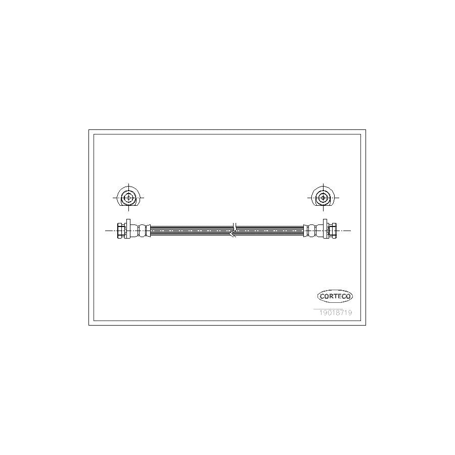 Corteco 19018719 Brake Hose | ML Performance UK