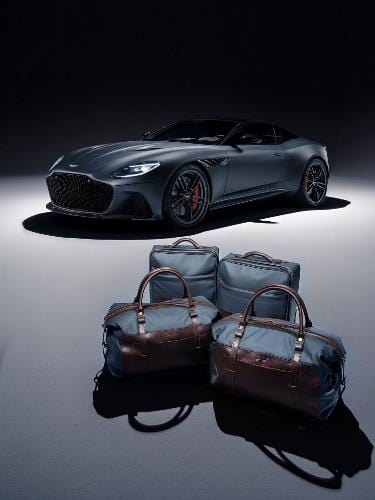 Aston Martin 707536 DBS Superleggera 4-Piece Colour Matched Luggage Set | ML Performance UK Car Parts