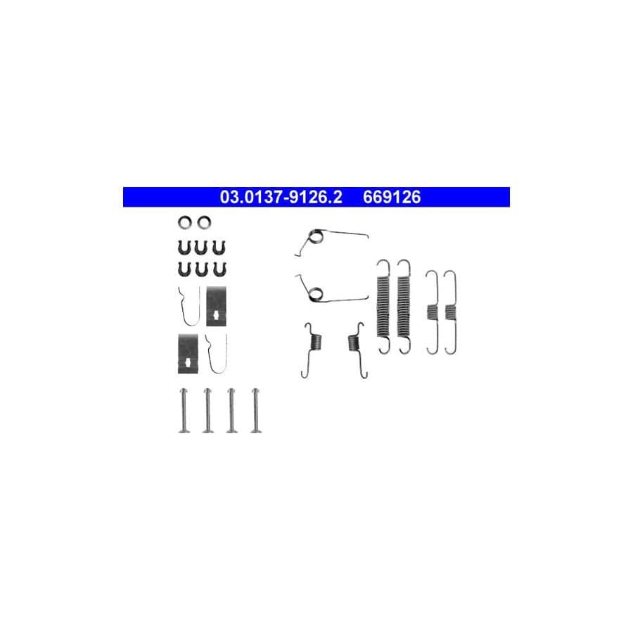 ATE 03.0137-9126.2 Accessory Kit, Brake Shoes | ML Performance UK Car Parts