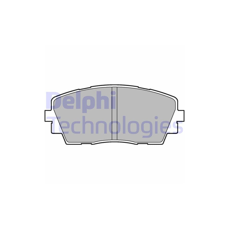 Delphi Lp2296 Brake Pad Set For Kia Picanto Ii (Ta)