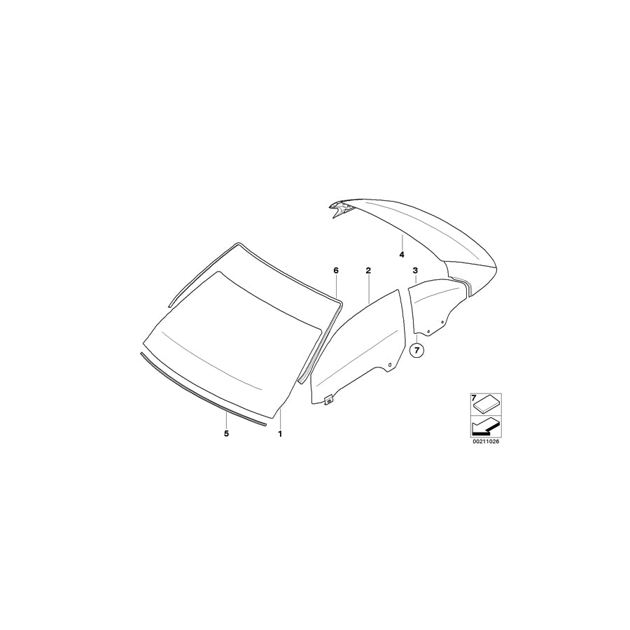 Genuine BMW 51377271820 E93 Insert, Foam Rubber (Inc. 325d) | ML Performance UK Car Parts