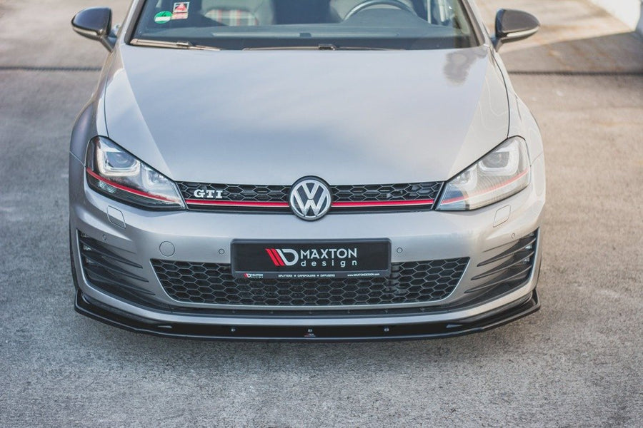 Maxton Design Volkswagen Golf GTI MK7 Front Splitter V.1