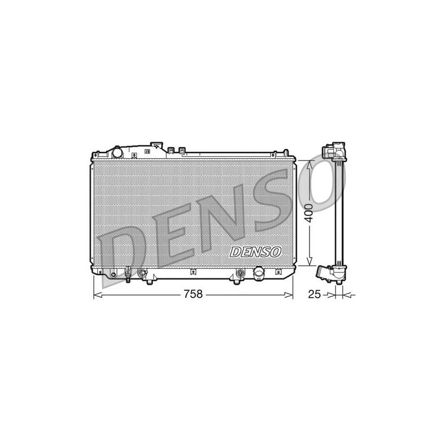 Denso DRM51006 Drm51006 Engine Radiator For Lexus Sc Ii Convertible (Z40) | ML Performance UK