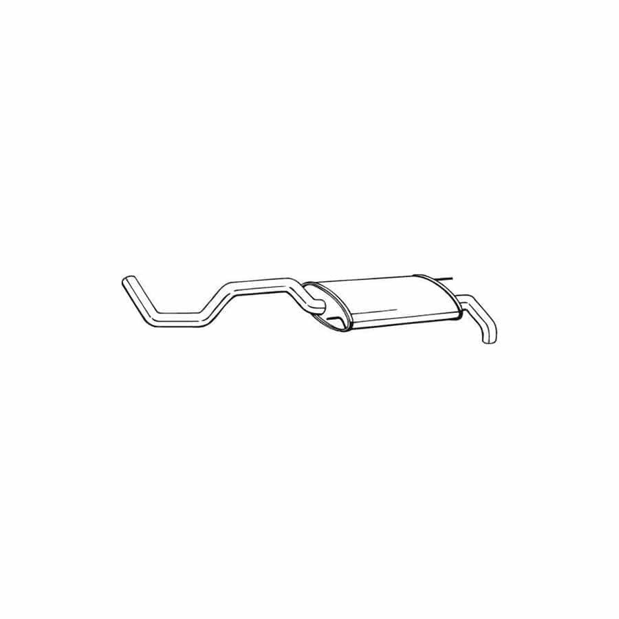 Bosal 278-101 Rear Silencer For Seat Ibiza Ii (6K1)