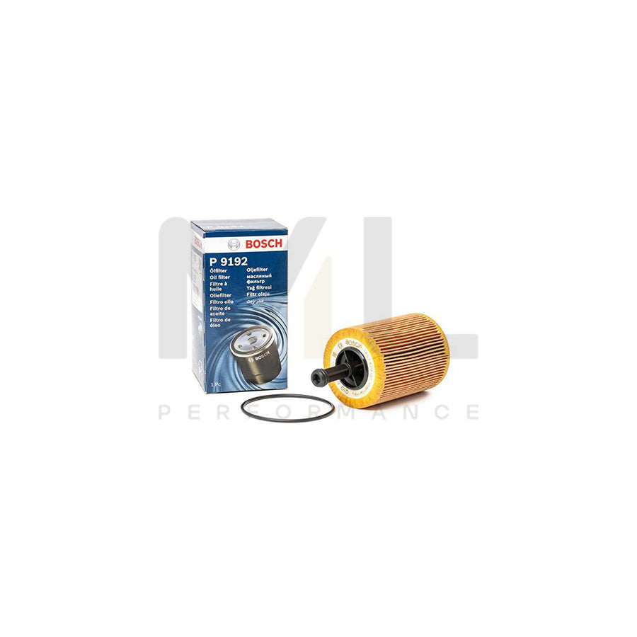 BOSCH Element Oil Filter 1457429192 [ P 9192 ] | ML Car Parts UK | ML Performance