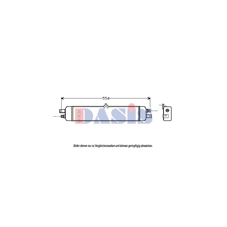 AKS Dasis 056050N Engine Oil Cooler For BMW 5 Saloon (E28) | ML Performance UK