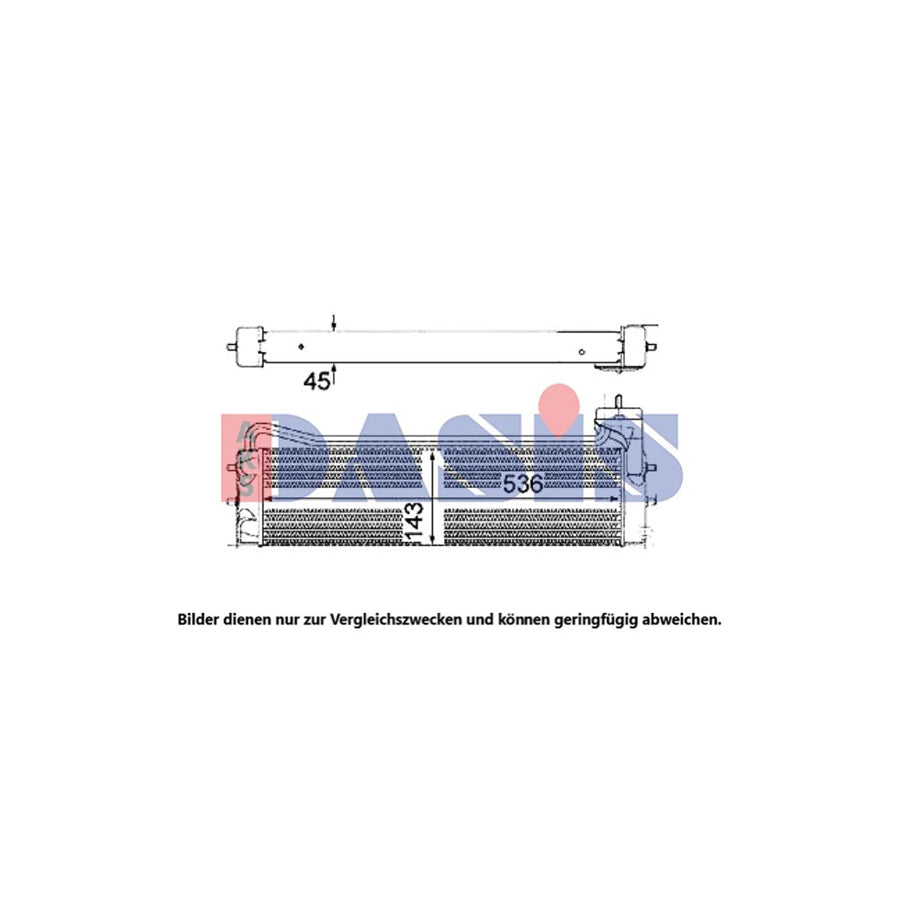 AKS Dasis 056048N Engine Oil Cooler | ML Performance UK