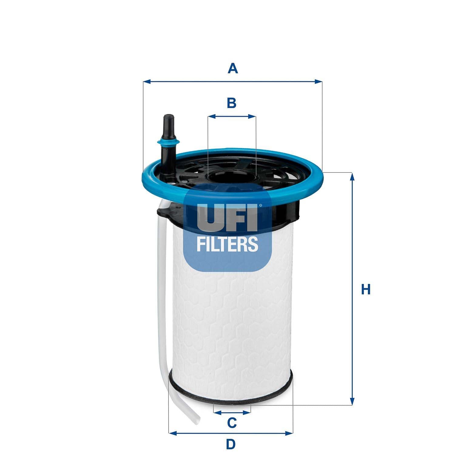 UFI 25.475.00 Oil Filter