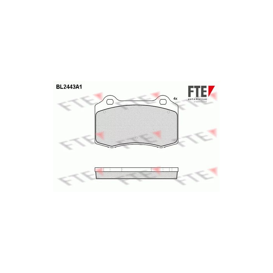 Fte 9010738 Brake Pad Set | ML Performance UK Car Parts