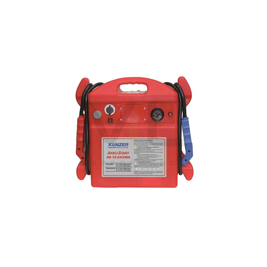 KUNZER AS 12-24/2400 Car jump starter Battery Capacity: 52 ??Ah | ML Performance Car Parts