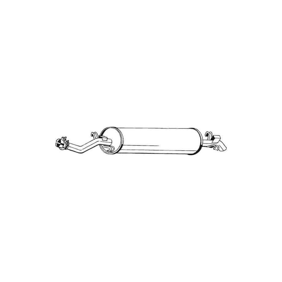 Bosal 278-093 Rear Silencer