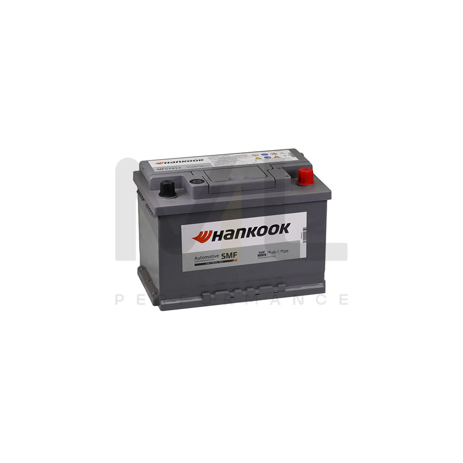 096HD Hankook Car Battery 12V 74AH MF57412 | Car Batteries UK | ML Performance Car Parts