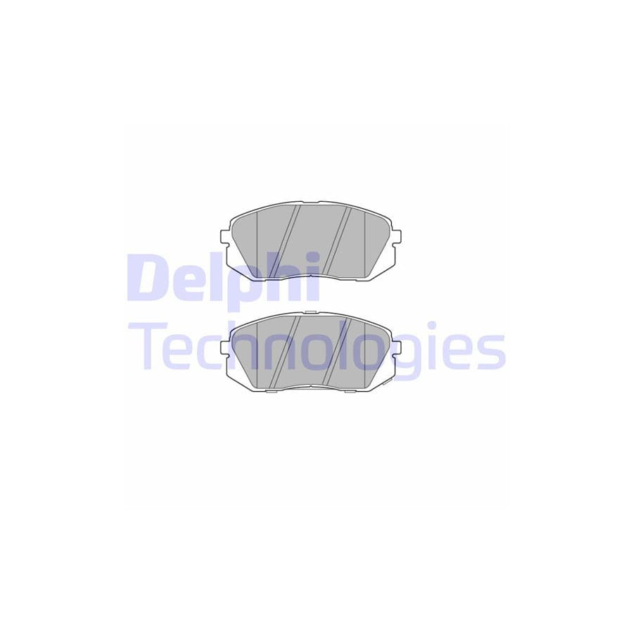 Delphi Lp2294 Brake Pad Set