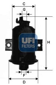 UFI 31.560.00 Fuel Filter