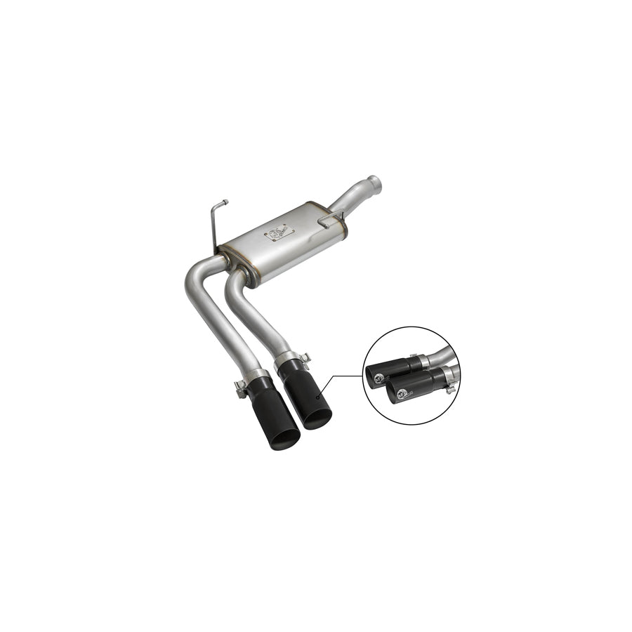  aFe 49-44070-B Cat-Back Exhaust System GM Silverado/Sierra 1500 09-18 / Silverado LD/Sierra Limited 2019 V6-4.3/V8-4.8/5.3L  | ML Performance UK Car Parts