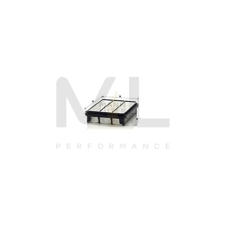 MANN-FILTER C 2438 Air Filter Filter Insert | ML Performance Car Parts