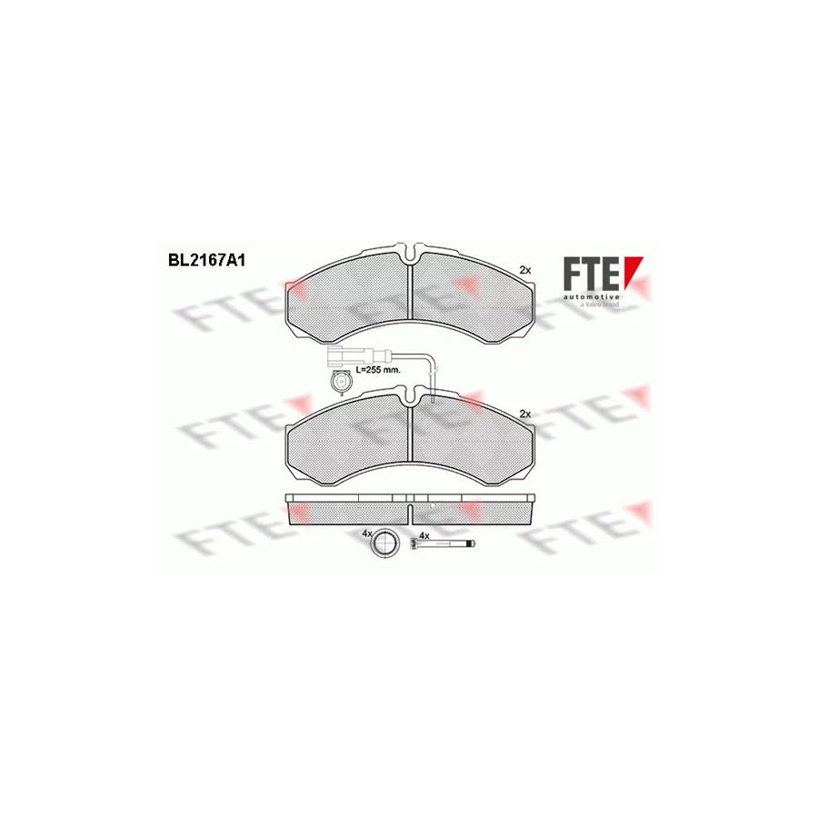 Fte BL2167A1 Brake Pad Set | ML Performance UK Car Parts