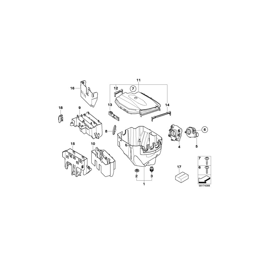 Genuine BMW 12907528949 E84 E87 E90 Grommet (Inc. 325i, 118i & 135i) | ML Performance UK Car Parts