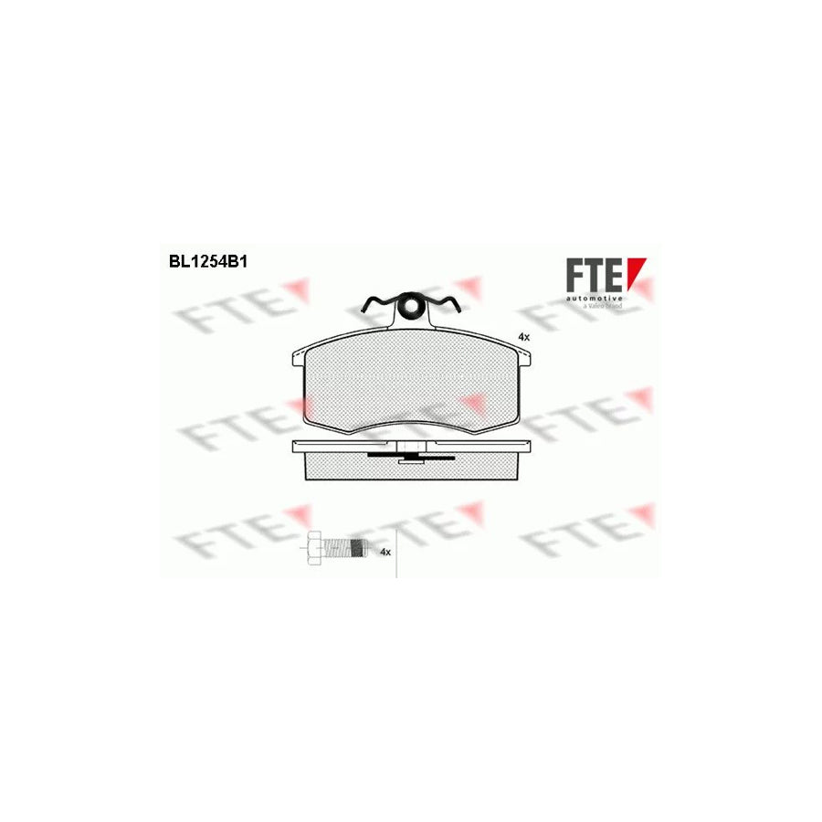 Fte BL1254B1 Brake Pad Set | ML Performance UK Car Parts