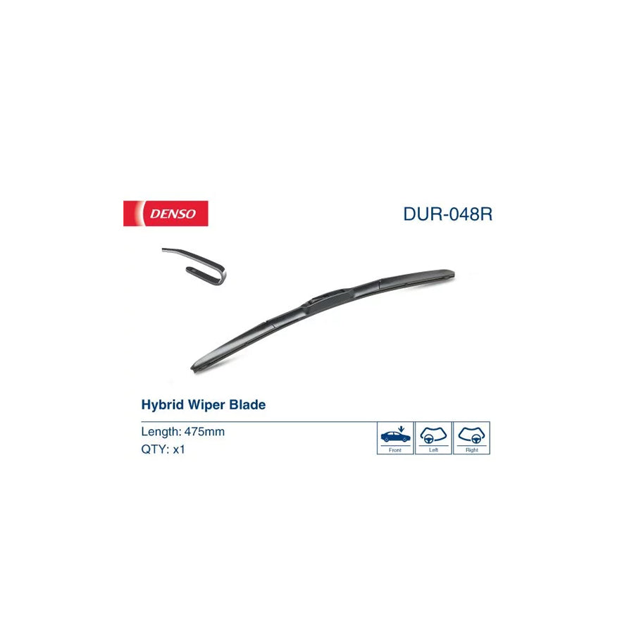 Denso DUR048R Wiper Blade Hybrid Dur-048R | ML Performance UK