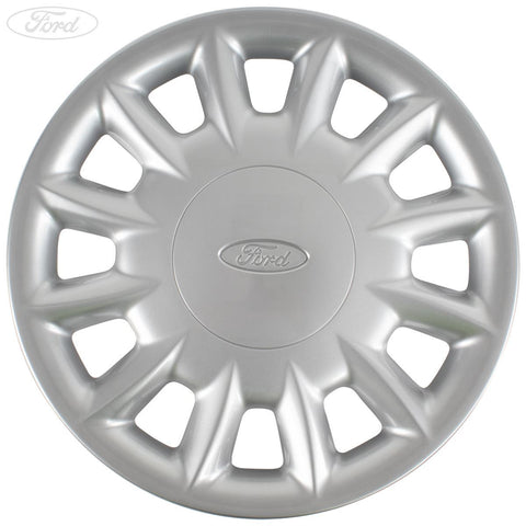 GENUINE FORD 7307154 ESCORT MK6 14" STEEL WHEEL TRIM COVER SILVER X1 95-00 | ML Performance UK