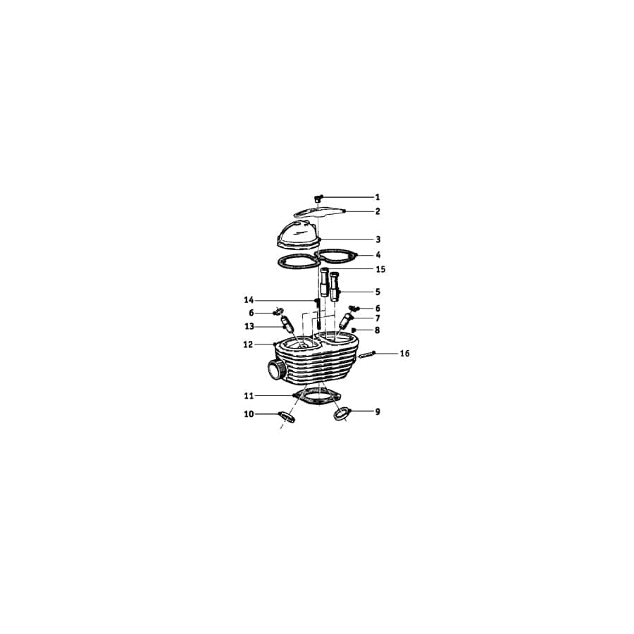 Genuine BMW 11120021818 Valve Guide +0,3 (Inc. R27, R60/2 & R50/2) | ML Performance UK Car Parts