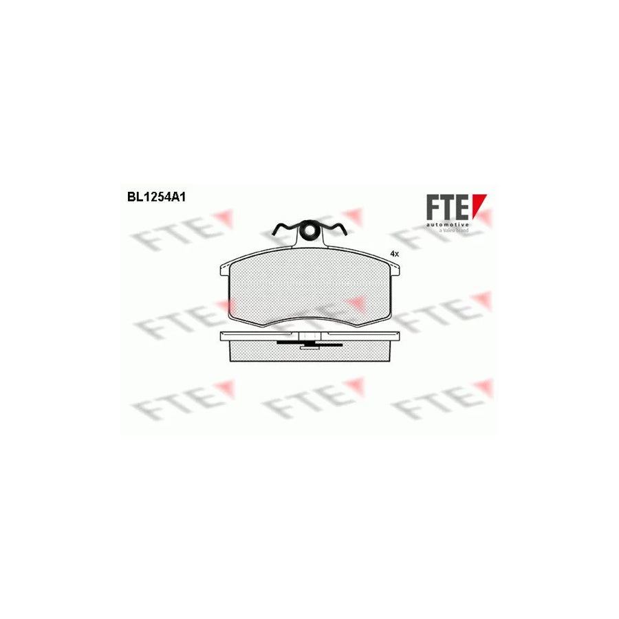 Fte BL1254A1 Brake Pad Set | ML Performance UK Car Parts