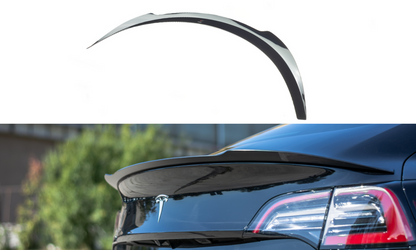 Maxton Design TE-MODEL3-1-CAP1T Spoiler Cap Tesla Model 3 | ML Performance UK Car Parts