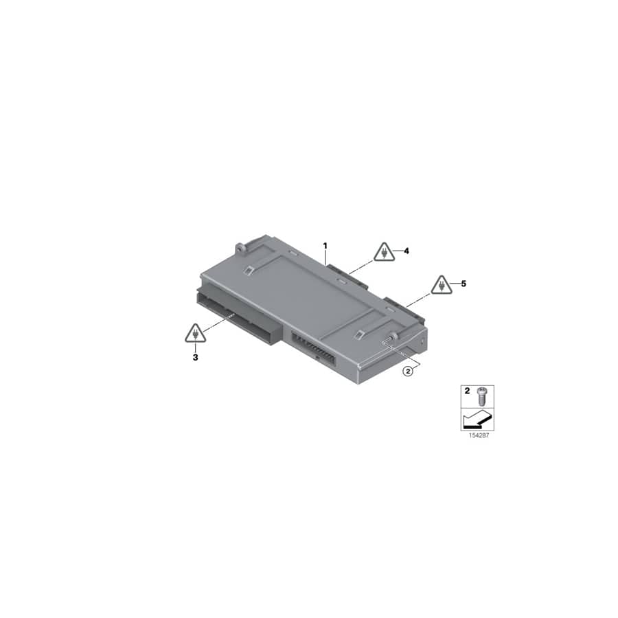 Genuine BMW 61136925558 F01 F13 Socket Housing 47 POL. (Inc. 520d ed, 523i & X4 28iX) | ML Performance UK Car Parts