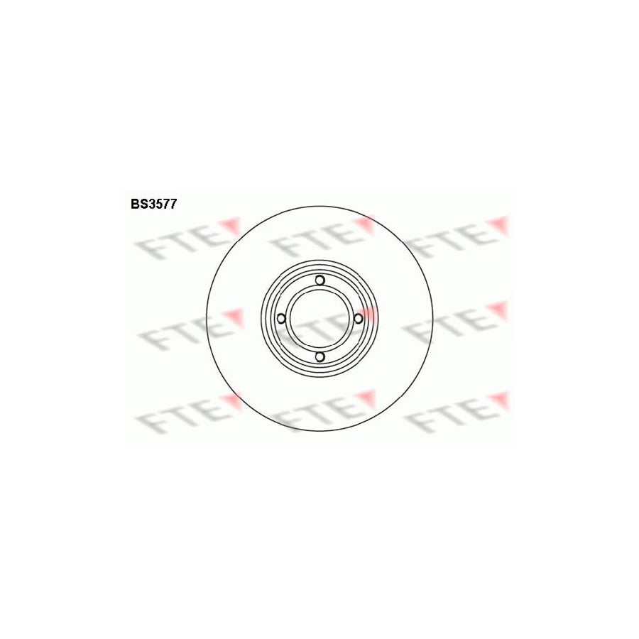 Fte BS3577 Brake Disc | ML Performance UK Car Parts