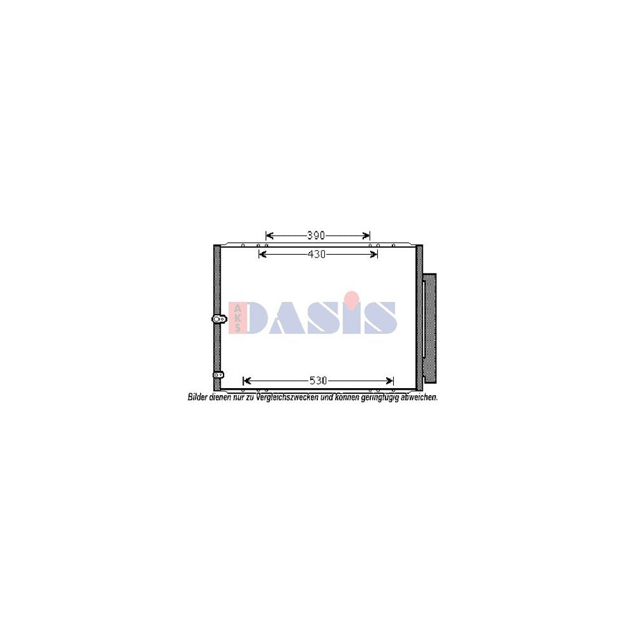 AKS Dasis 885810N High Pressure Line, Air Conditioning For Ford Transit | ML Performance UK