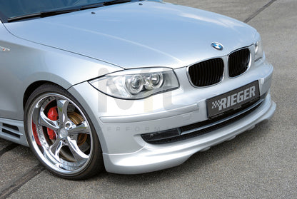 Rieger 00035022 BMW 1 Series E87 Front Splitter 4 | ML Performance UK Car Parts