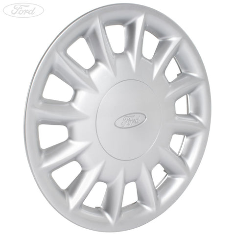 GENUINE FORD 7307154 ESCORT MK6 14" STEEL WHEEL TRIM COVER SILVER X1 95-00 | ML Performance UK